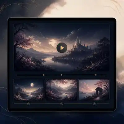 Cinematic Reveal — digital creation preview