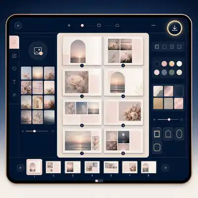 Memory Book — 8 pages — digital creation preview